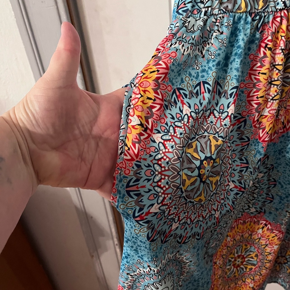 Multicolor Tank Dress - Picture 3 of 6